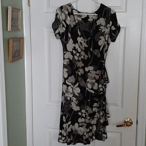 Floral Wrap Dress